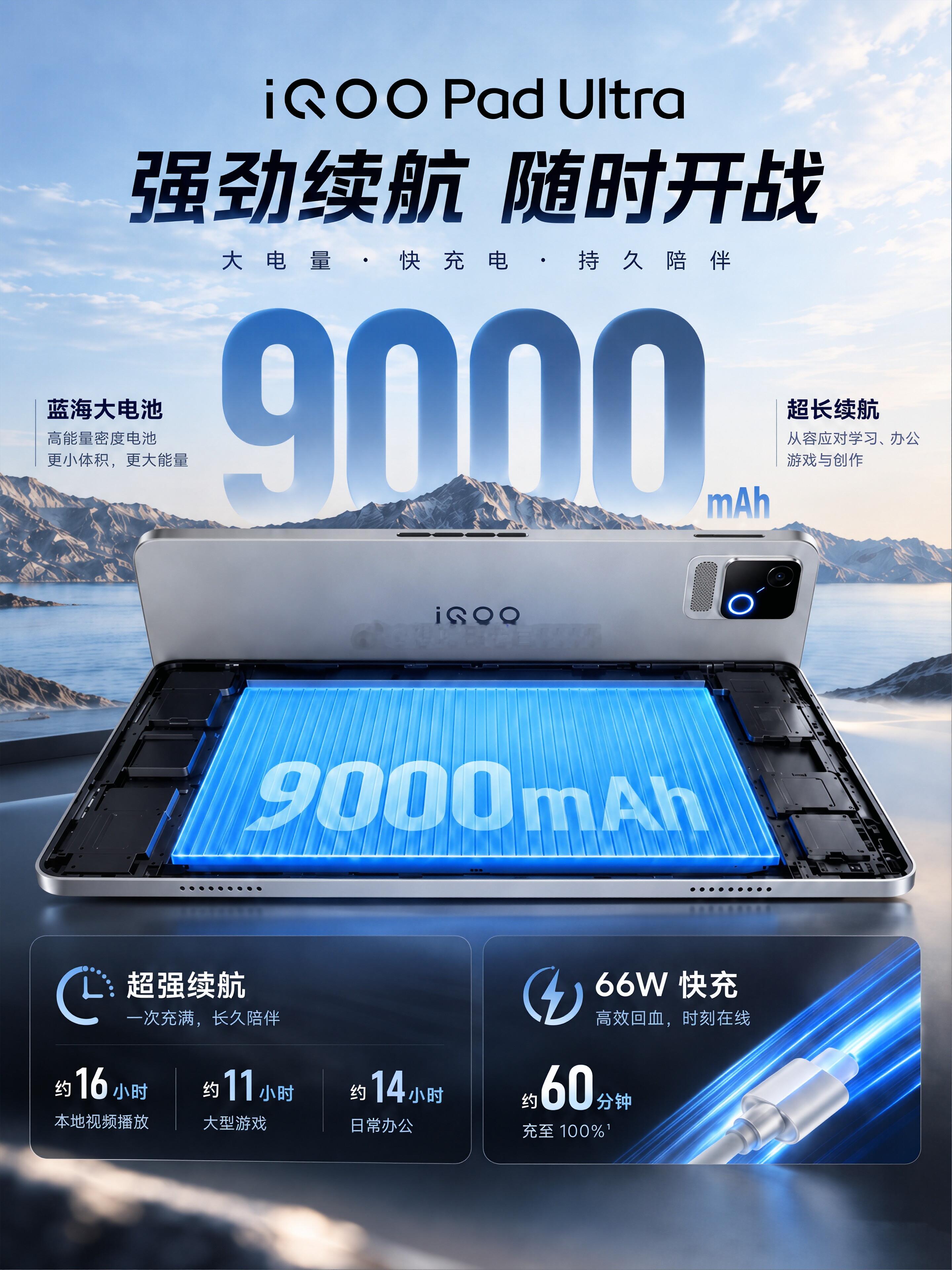 iqoo[超话]iQOO Pad Ultra9月底见！电竞新物种重磅来袭。一手可