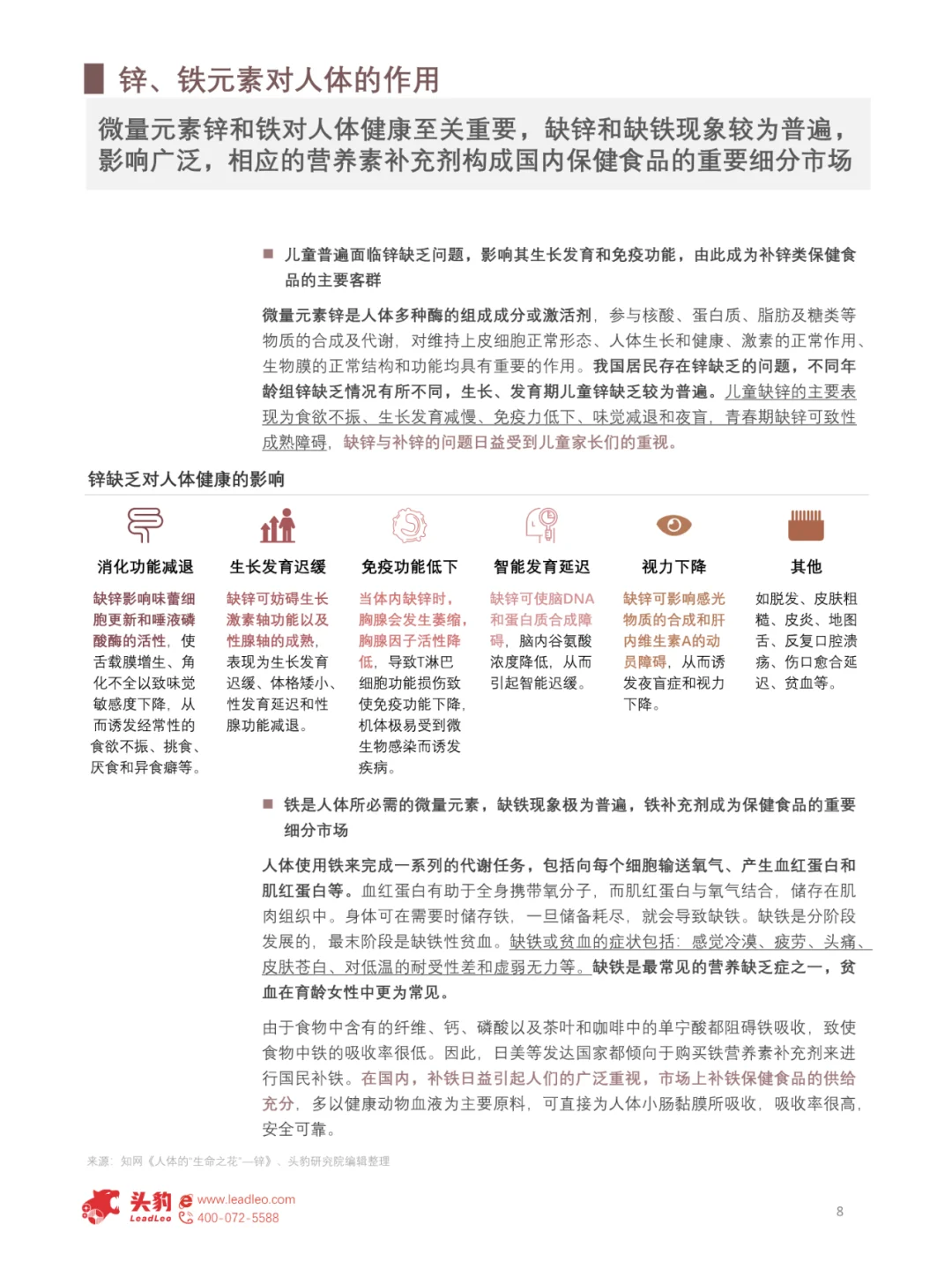 2024年中国补充矿物质类保健食品行业概览