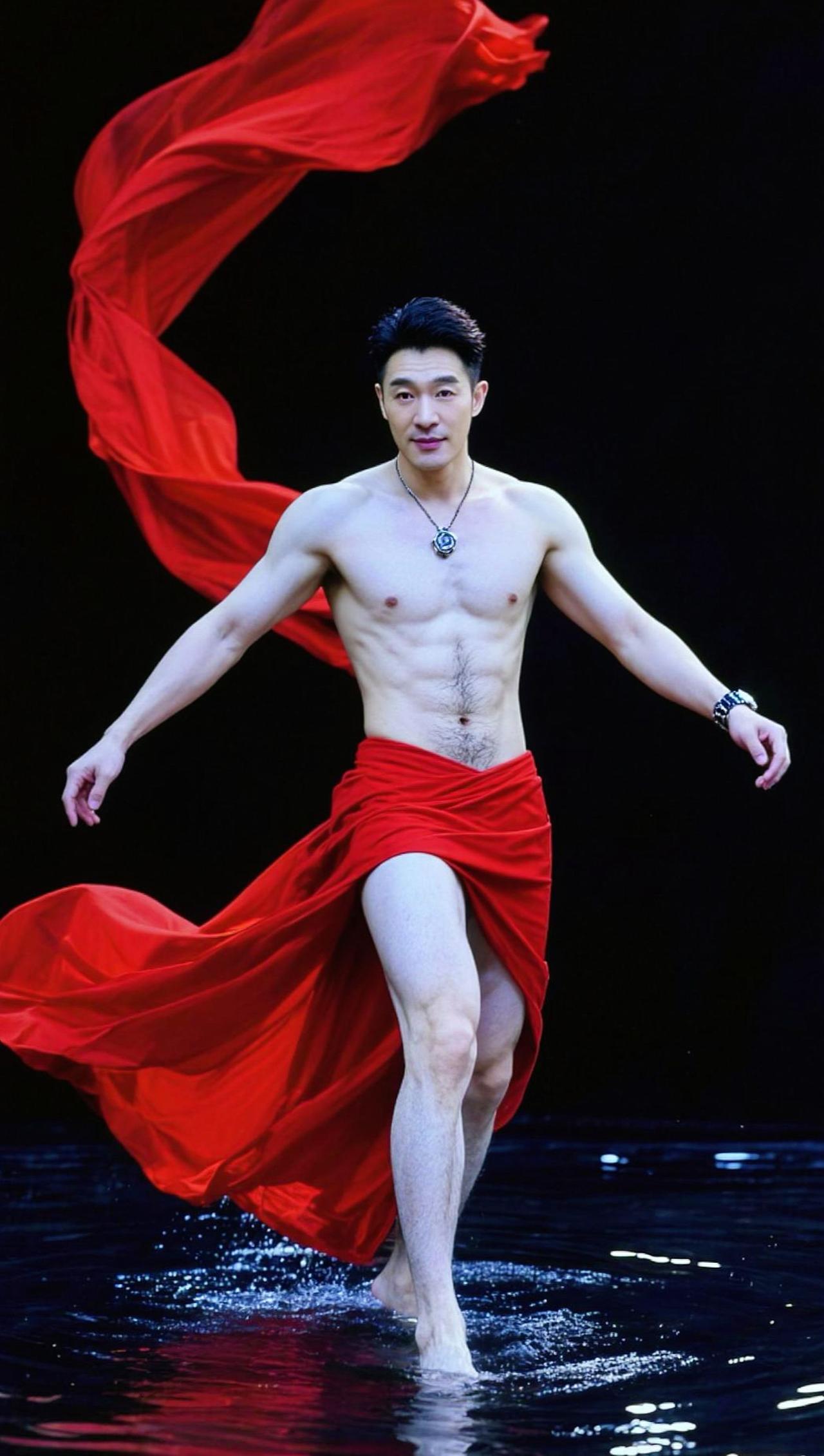 AI健硕风情写真 抖音ai创作