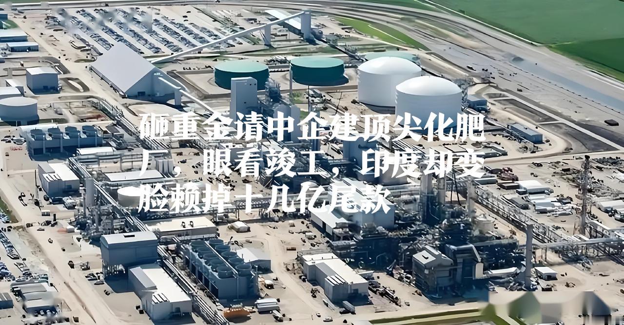 印度想玩“白嫖”中国技术，结果被一招反杀，79亿工厂直接变废铁！

这事说起来真