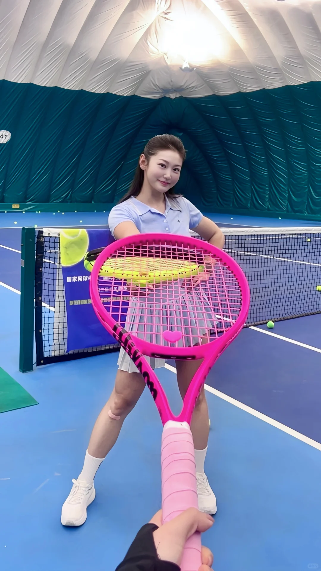 新入坑网球少女