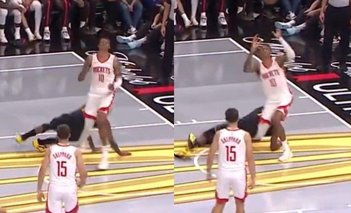 有人记得的这些场面吗？我看到一群妄想症勇士球迷指责窝火脏，“故意”弄伤鸽鸽，于是