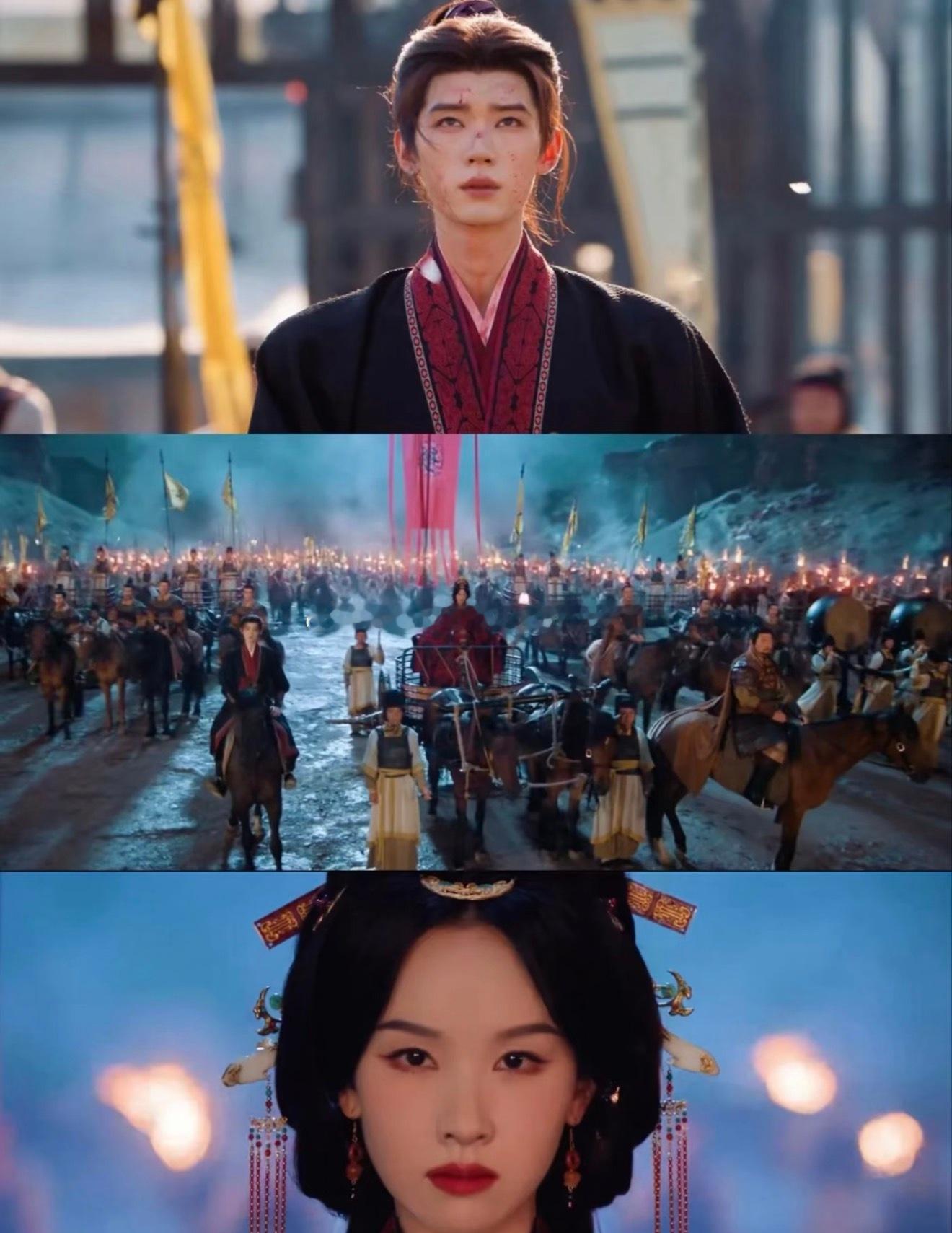 这个宣传力度没谁了，陈都灵周翊然人脉这块也是厉害了这个古装权谋剧，妥妥六月黑马了