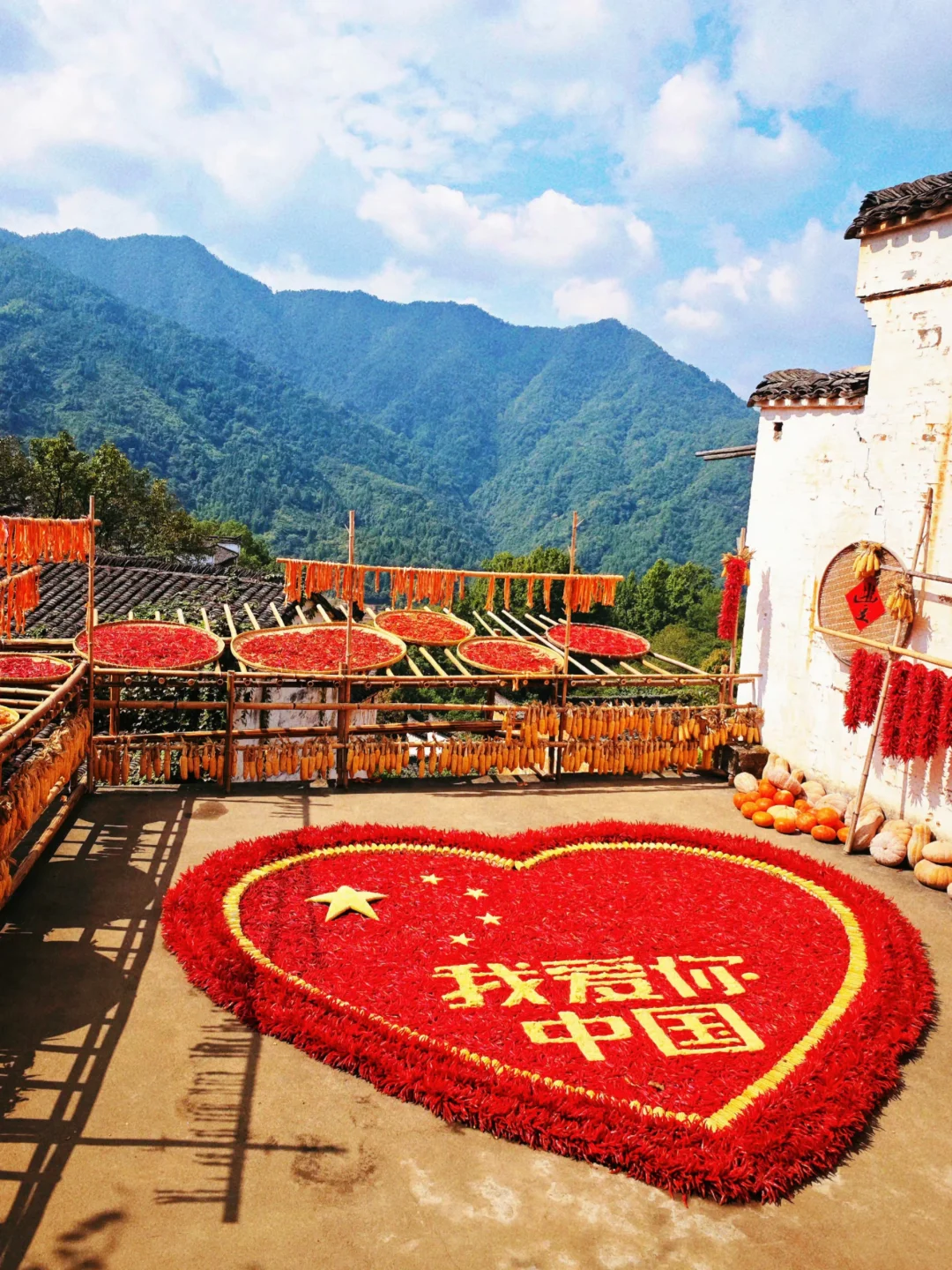 江西婺源晒秋5天，黄山+景德镇+婺源篁岭