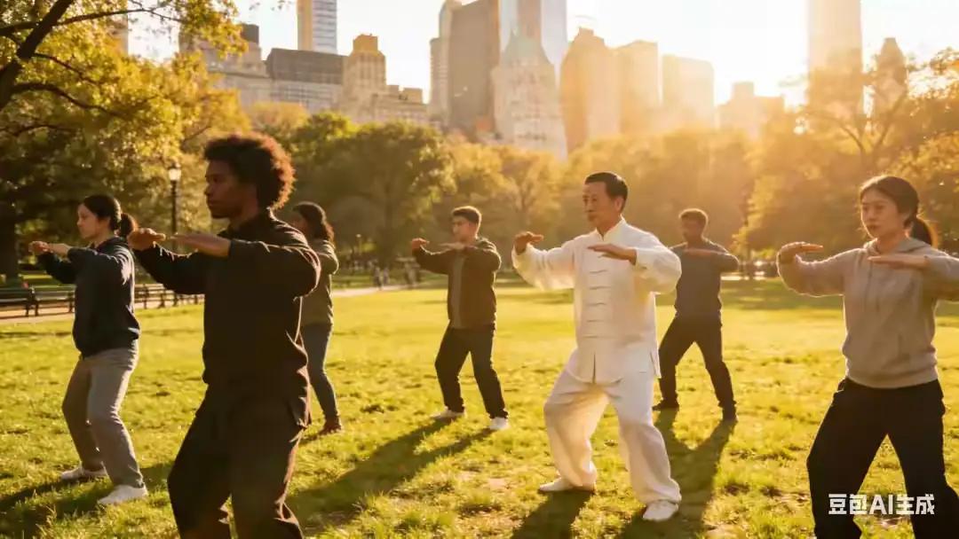 当西方青年“确诊”精神中国人：八段锦里的东方治愈力

今儿咱们单说一桩发生在地球