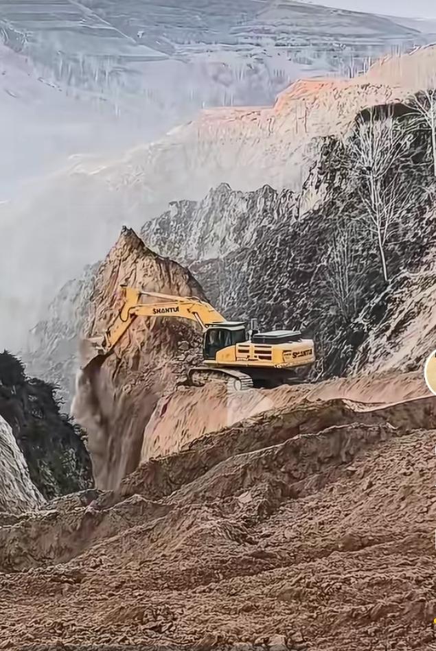 向沟壑要田，让黄土高坡变平原再现新貌，西部开发有序推进！
沟壑形成千年非1日之功