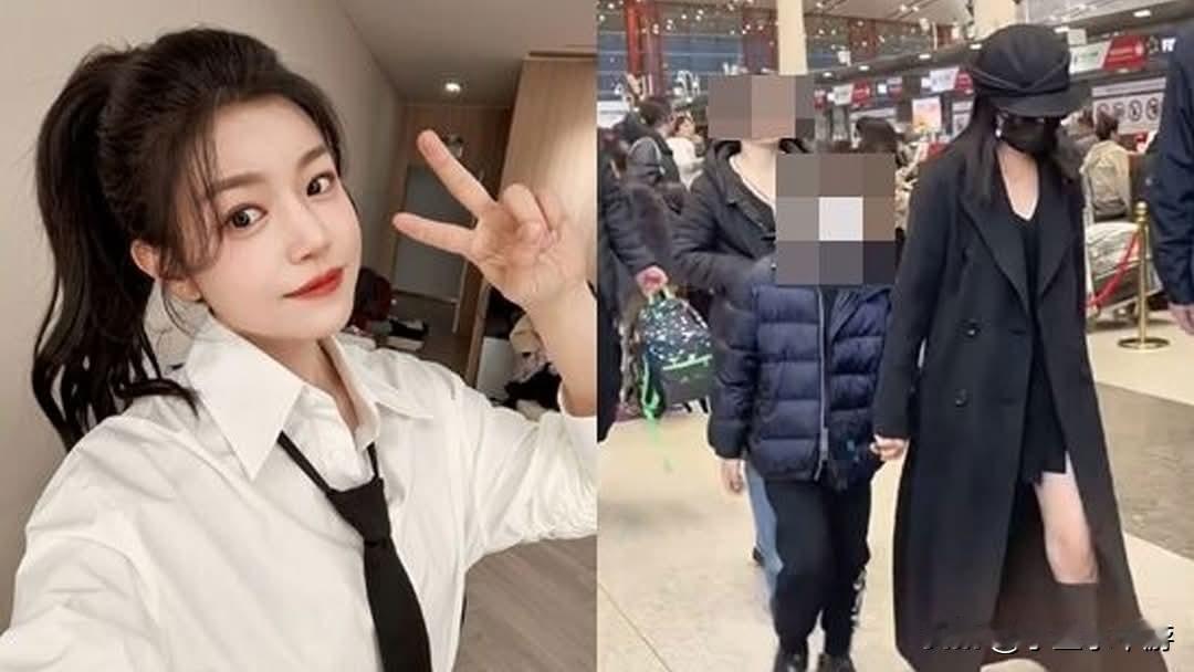 农历新年来临，女星陈妍希被目击现身中国大陆机场，准备返台过年。不过这次身边虽有9