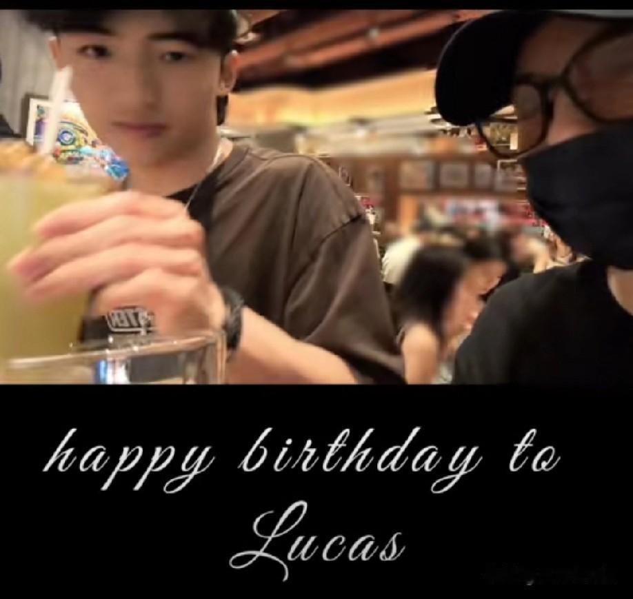 张柏芝发文晒视频为大儿子Lucas庆祝19岁生日，母子四人选择去餐厅庆祝，luc