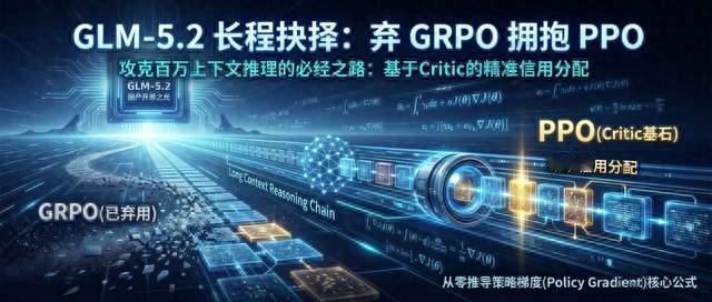 GLM-5.2为何弃用GRPO转向PPO？硬核推导其灵魂基石：策略梯度PG