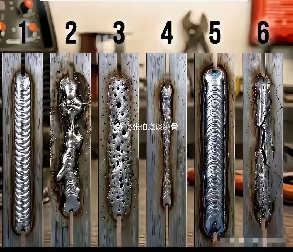 有没有懂焊工的，这几个那个焊的水平高拿的工资高。 