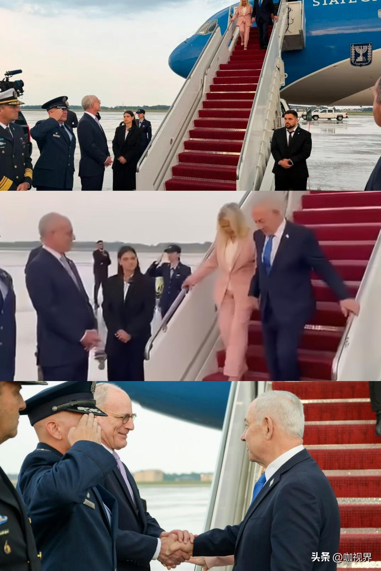内塔尼亚胡抵美，第七次和特朗普会面，二人将在白宫再次面对面会谈，他还安排参加“暴