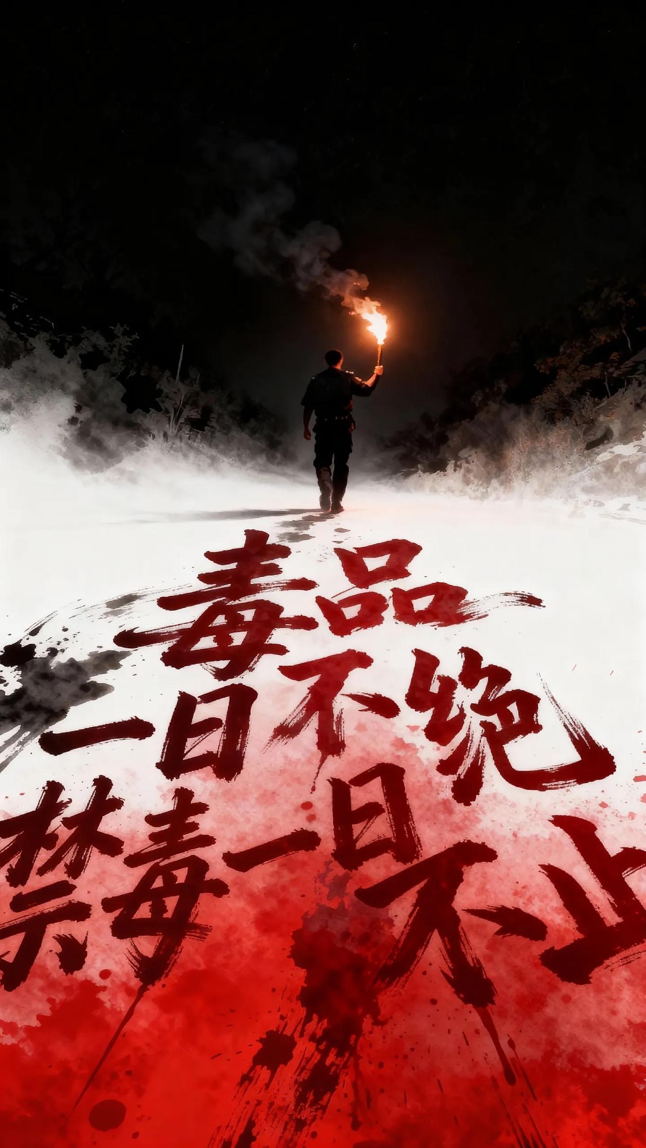 毒品一日不绝，禁毒一日不止！