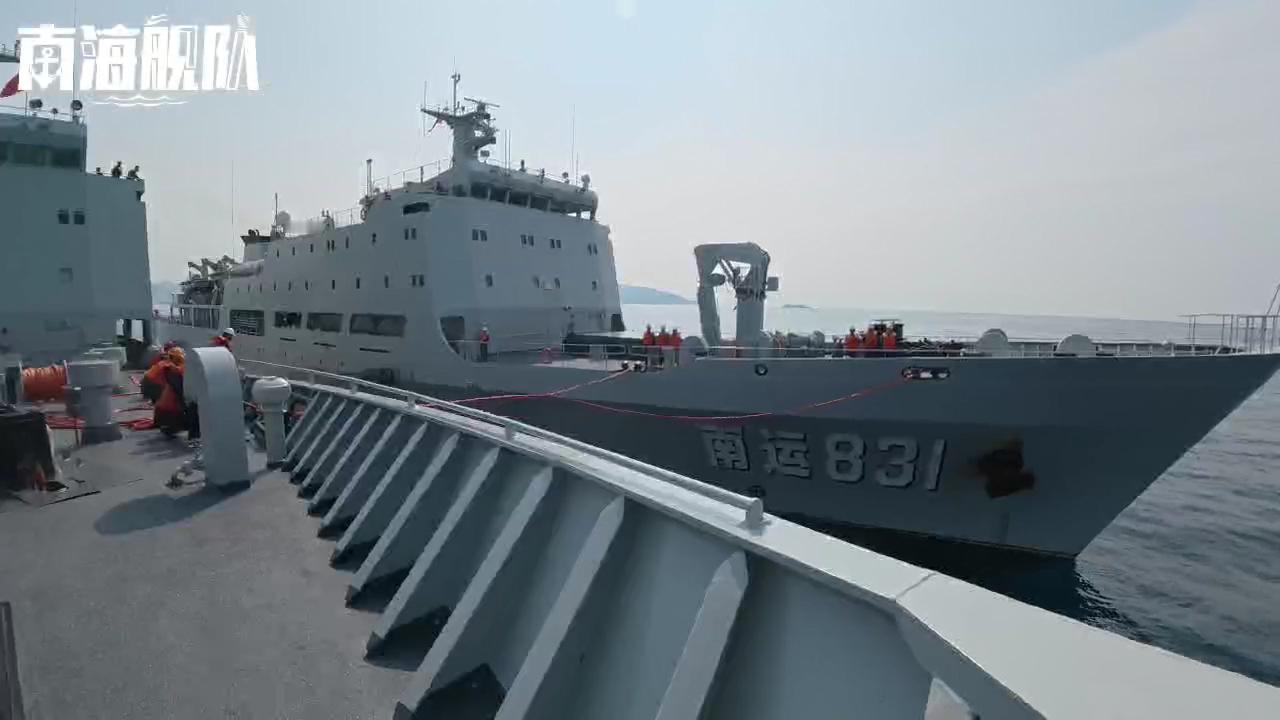 南海运输双将，南运830/831船烽火问鼎计划中国海军