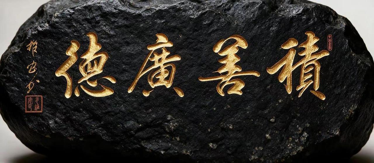 维安原创书法作品。AI金石篆金书法字