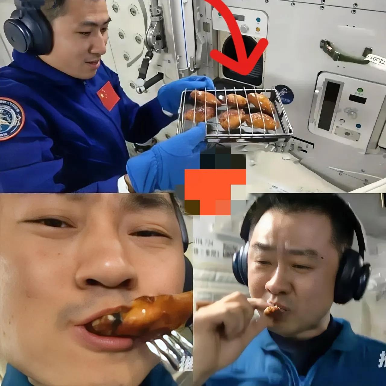 这下出名了，
不仅我囯，连全世界都知道了，
宇航员们不仅太空会晤，还集组织一场太