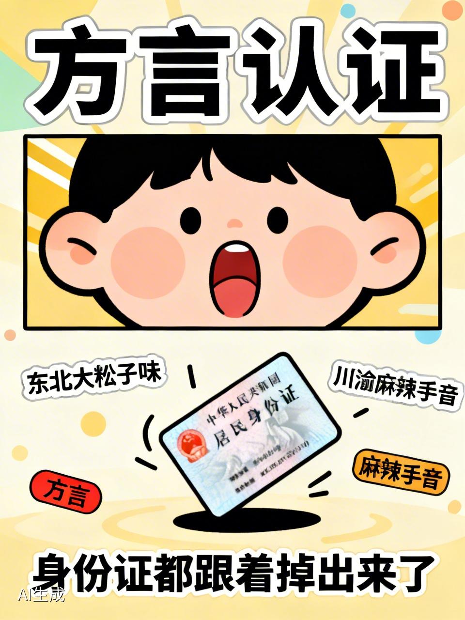 孩子一张口，身份证直接掉出来了！
 
最近这个梗笑翻全网：孩子一张口，身份证都跟