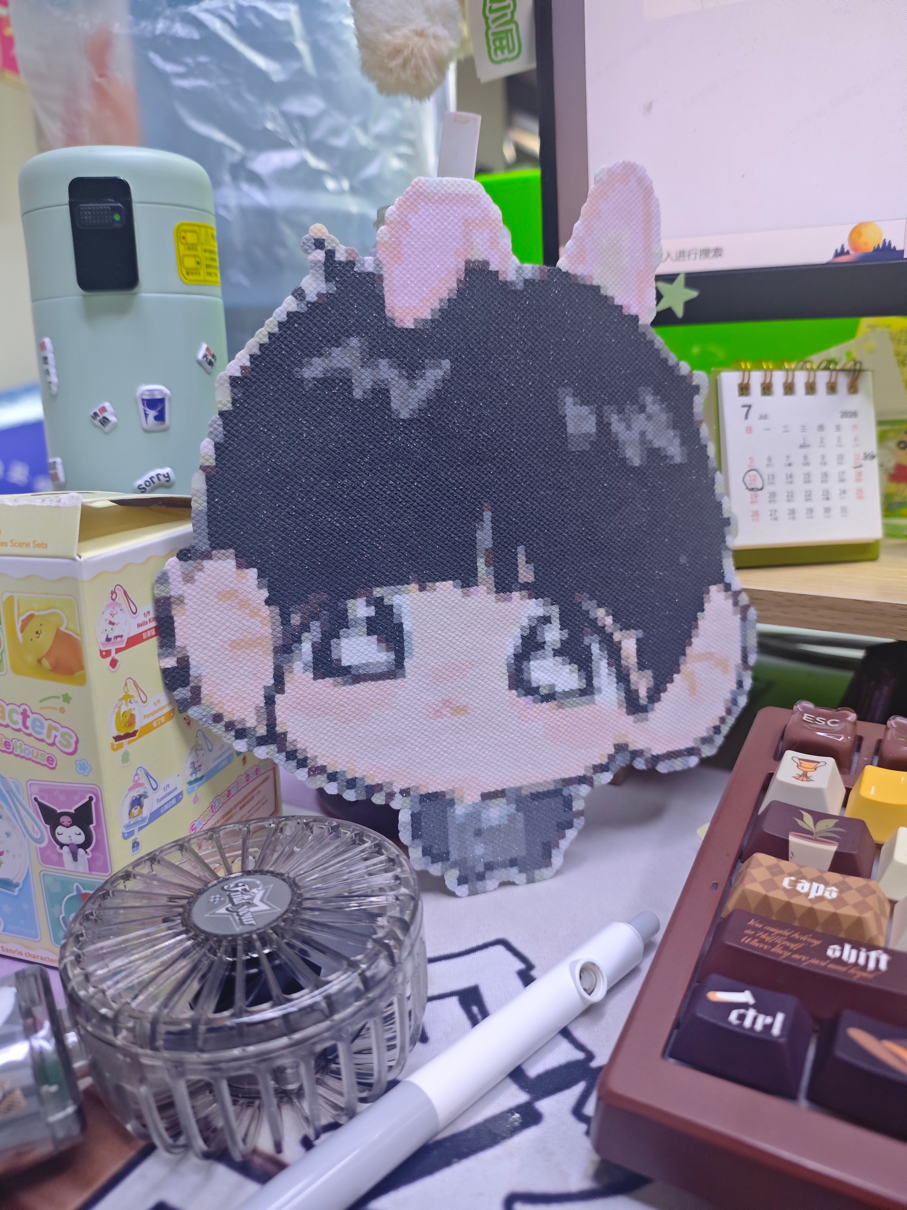 好乖一个小彩河陪我上班 