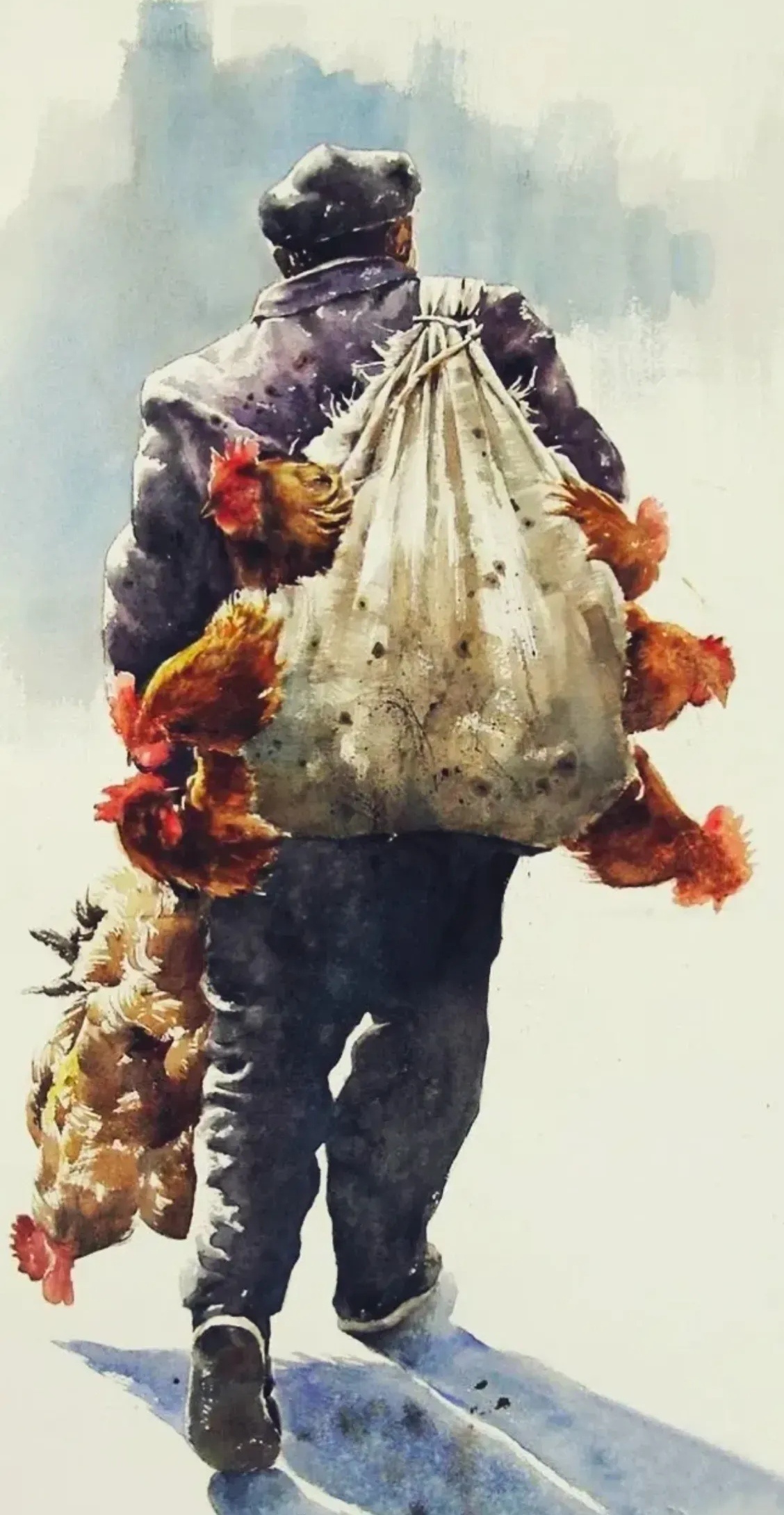 油画《学费》。 ​​​