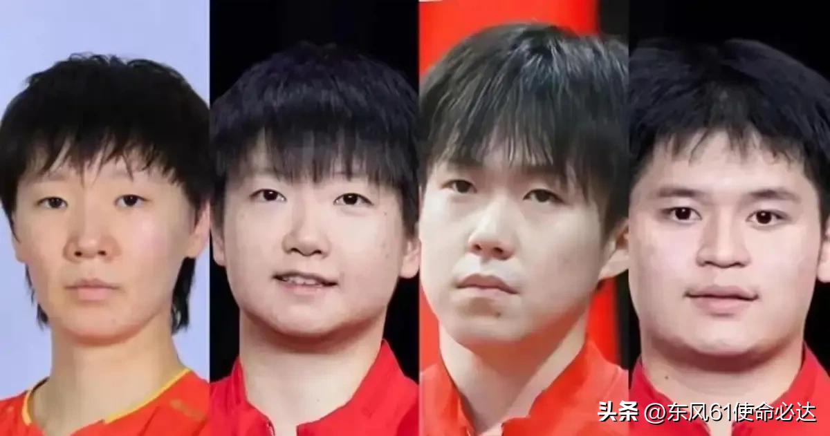 大家发现了没，
虽然林诗栋、蒯曼4：0赢了莎莎和大头，
但这场比赛最大的赢家，其