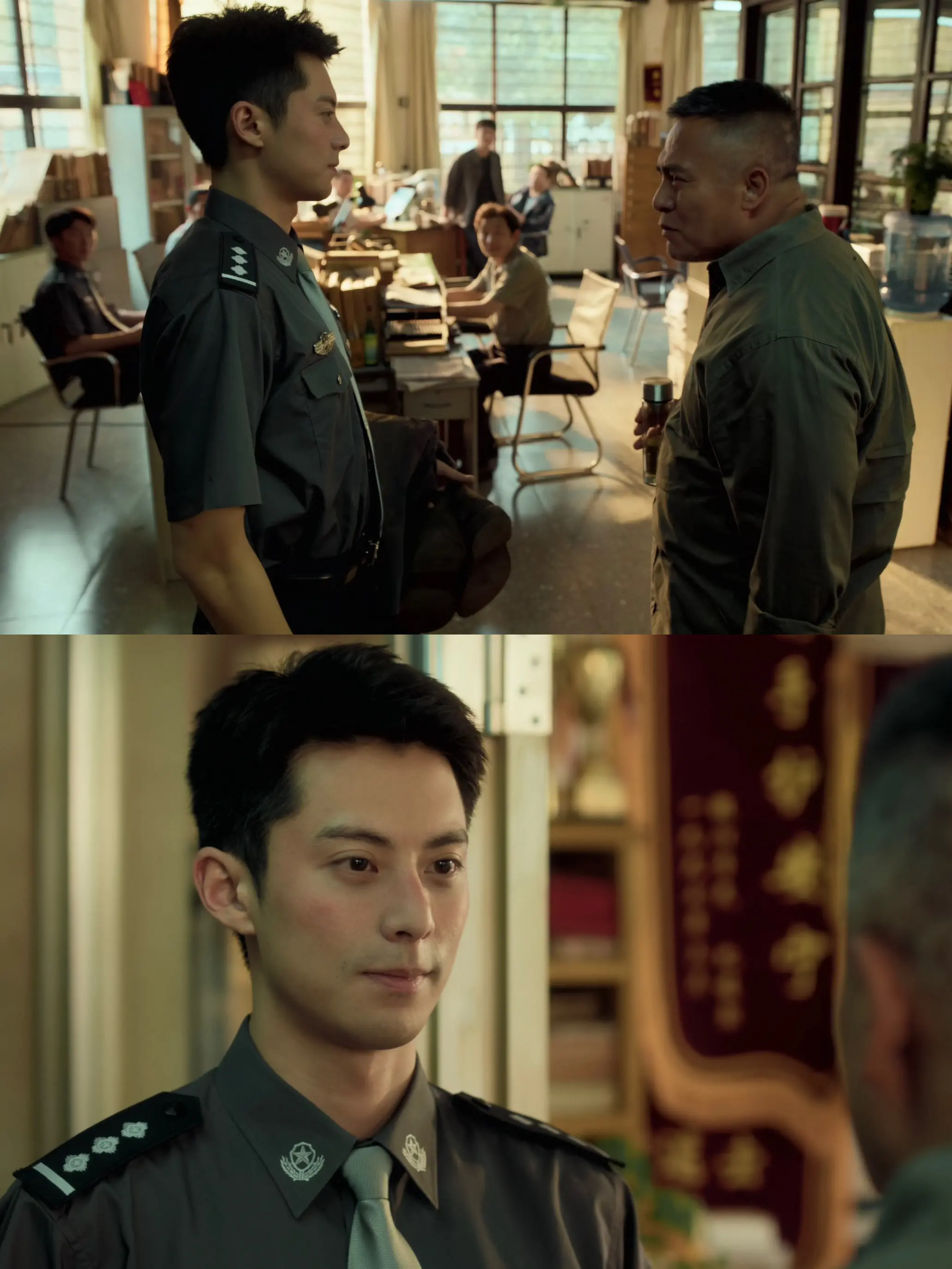 穿警服的冉队好帅啊