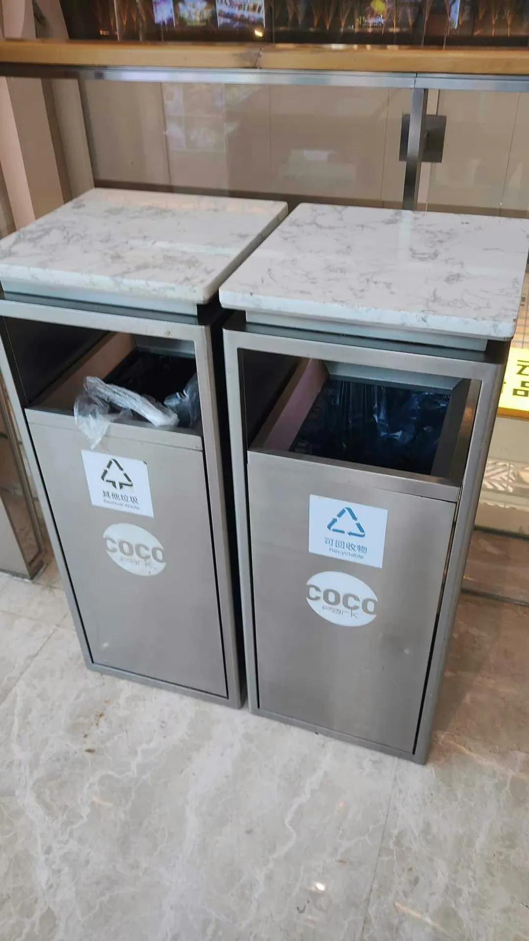 香港网友：看看人家深圳，簡簡單單分兩種，周圍都有，清潔工檢查分類，盡量再利用，想