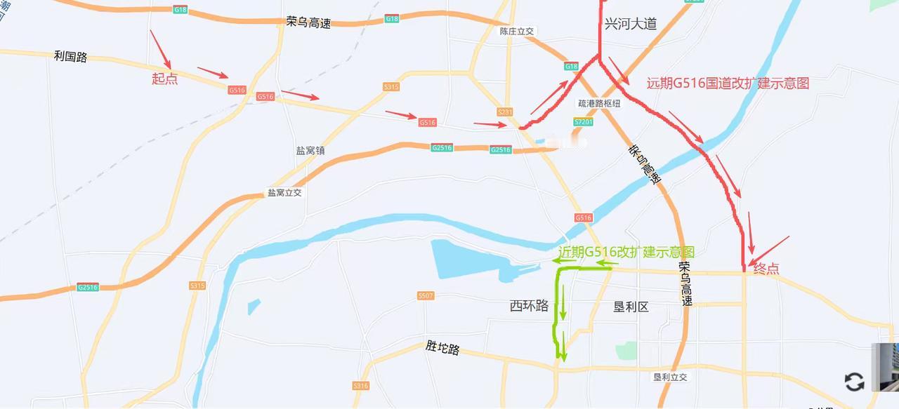 东营 垦利 东营拟进行G516国道沾青线进行改扩建。

提出拟近期实施G516沾