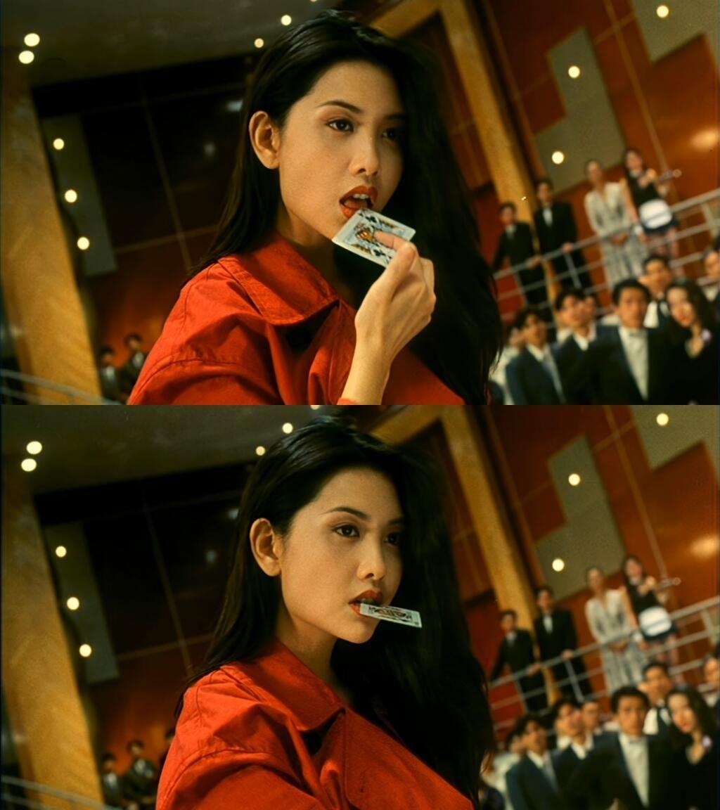 娇憨与风情并存的绝色美女——邱淑贞


你是否还记得，《赌神2》里的经典名场面：