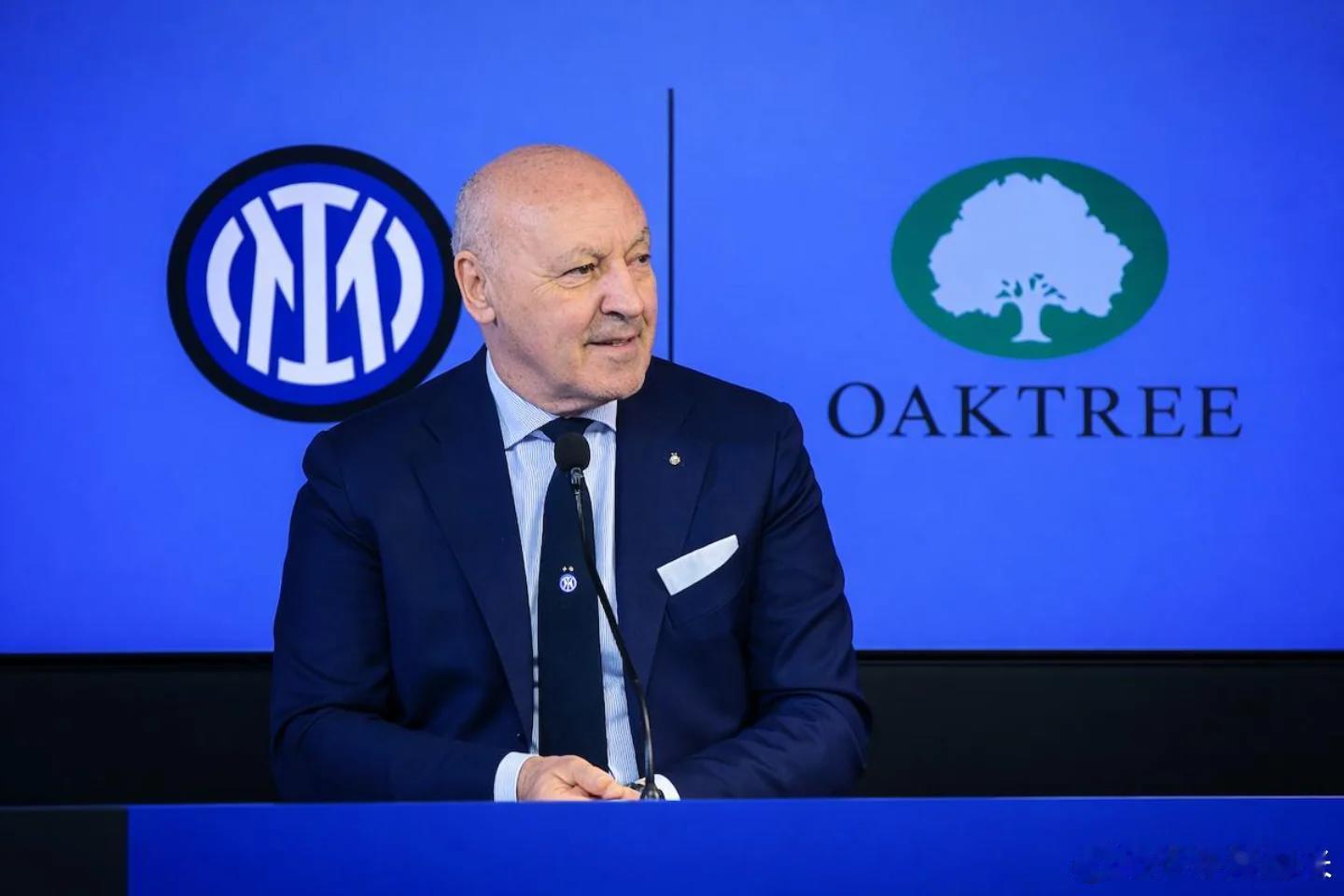 米兰体育报：橡树资本给国际米兰转会预算四千万欧元，不够需要自筹。国际米兰意甲欧冠