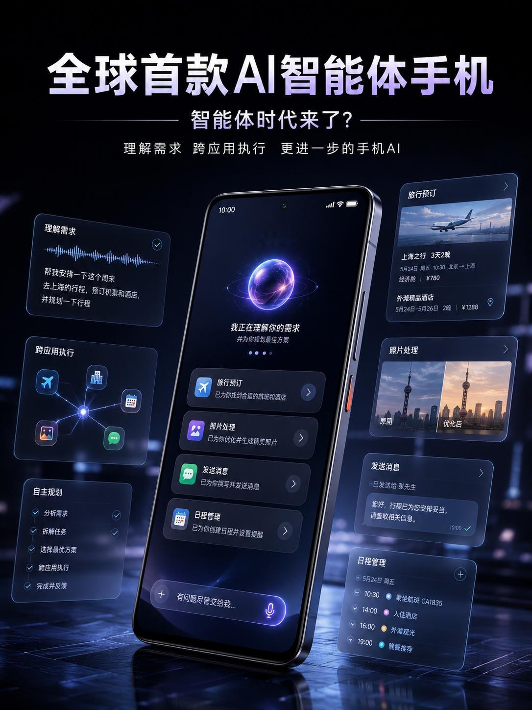 从倪飞的回应来看 全球首款AI智能体手机 基本可以确认就是努比亚与豆包合作的新一