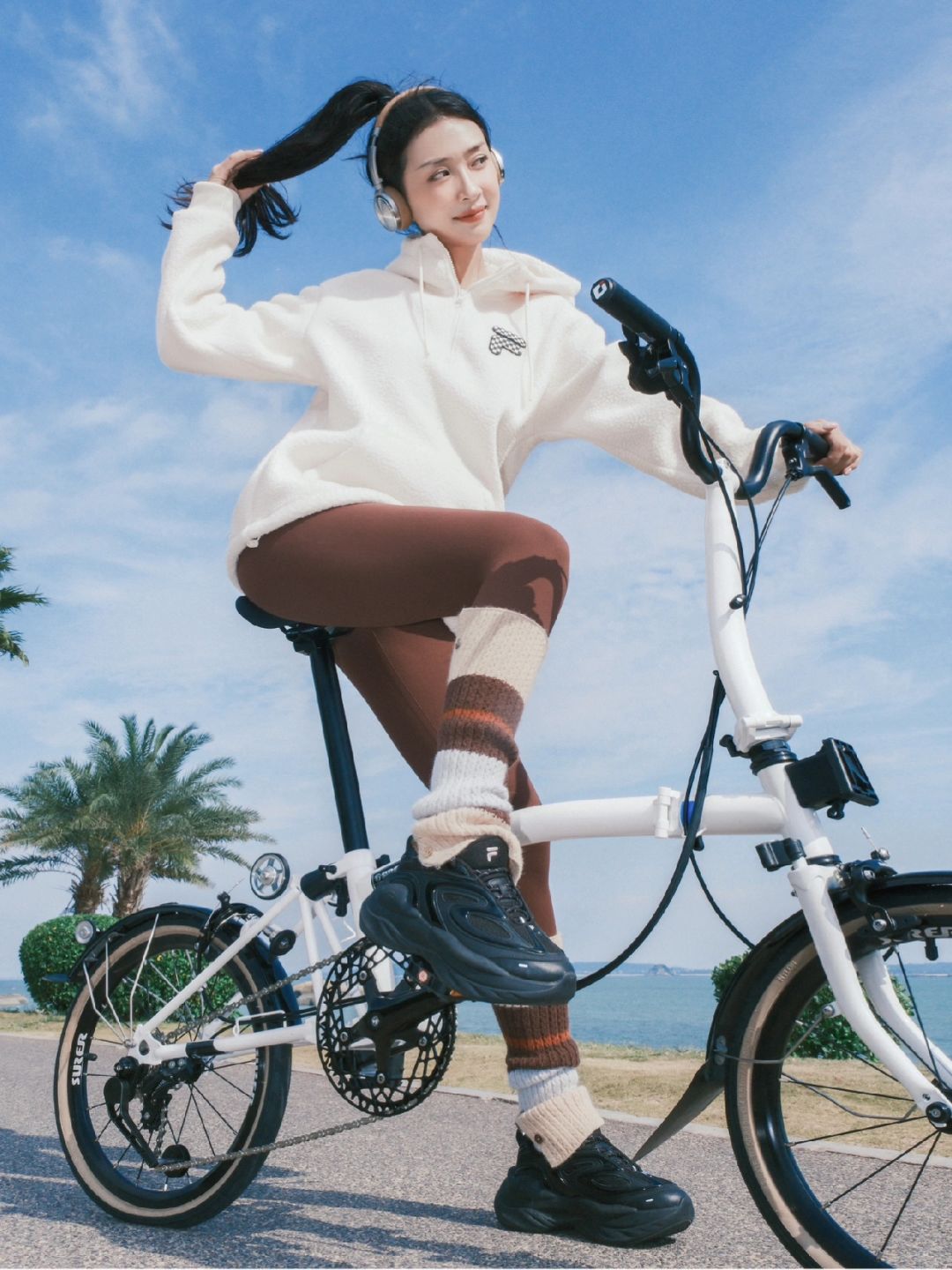一直骑车🚲就会一直漂亮