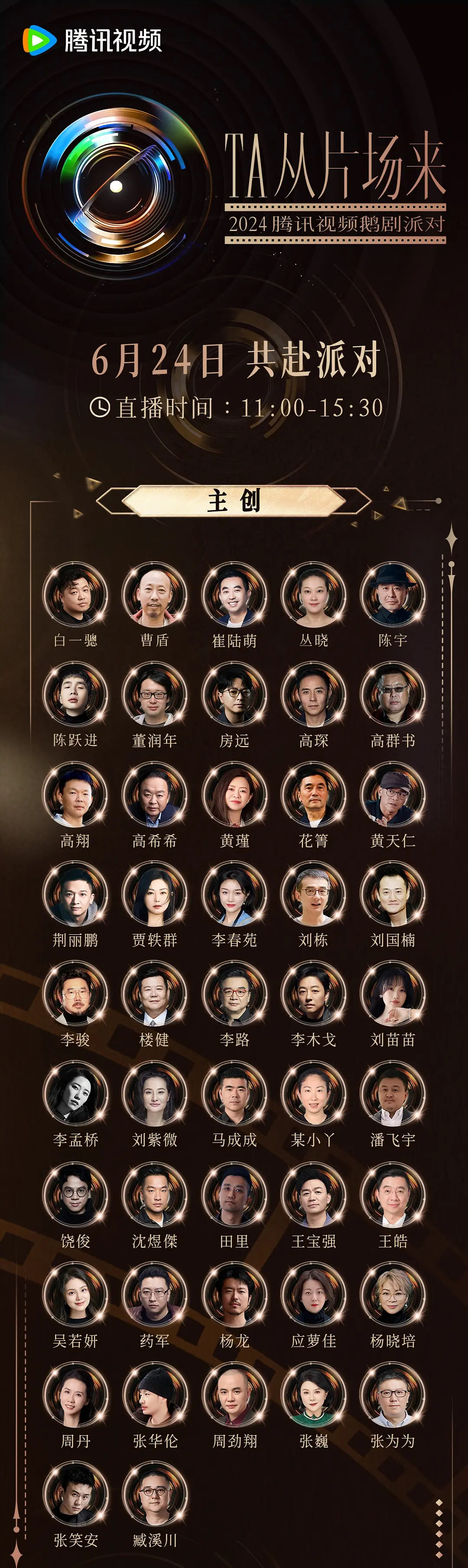 腾讯大会名单好多人啊 ​​​