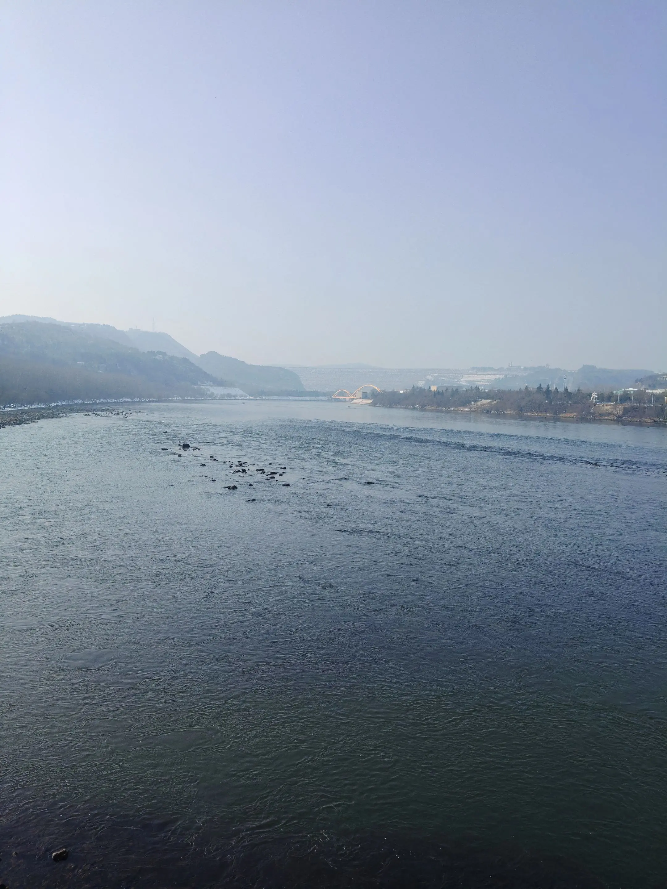 人间胜景—河清口。     自古名胜之地，南北通衢渡口。官道要津，历史名地。