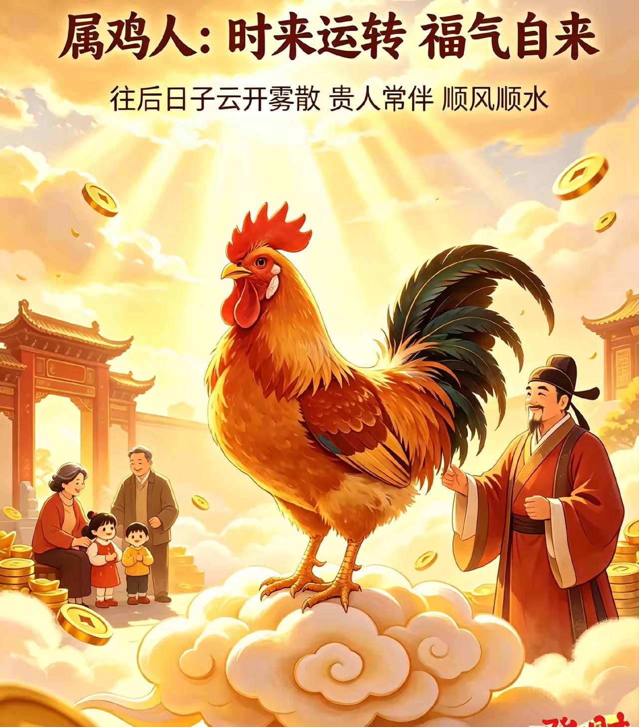 鸡人天相，鸡祥如意，鸡星高照，鸡鸣三省[送自己一朵花][送自己一朵花][送自己一