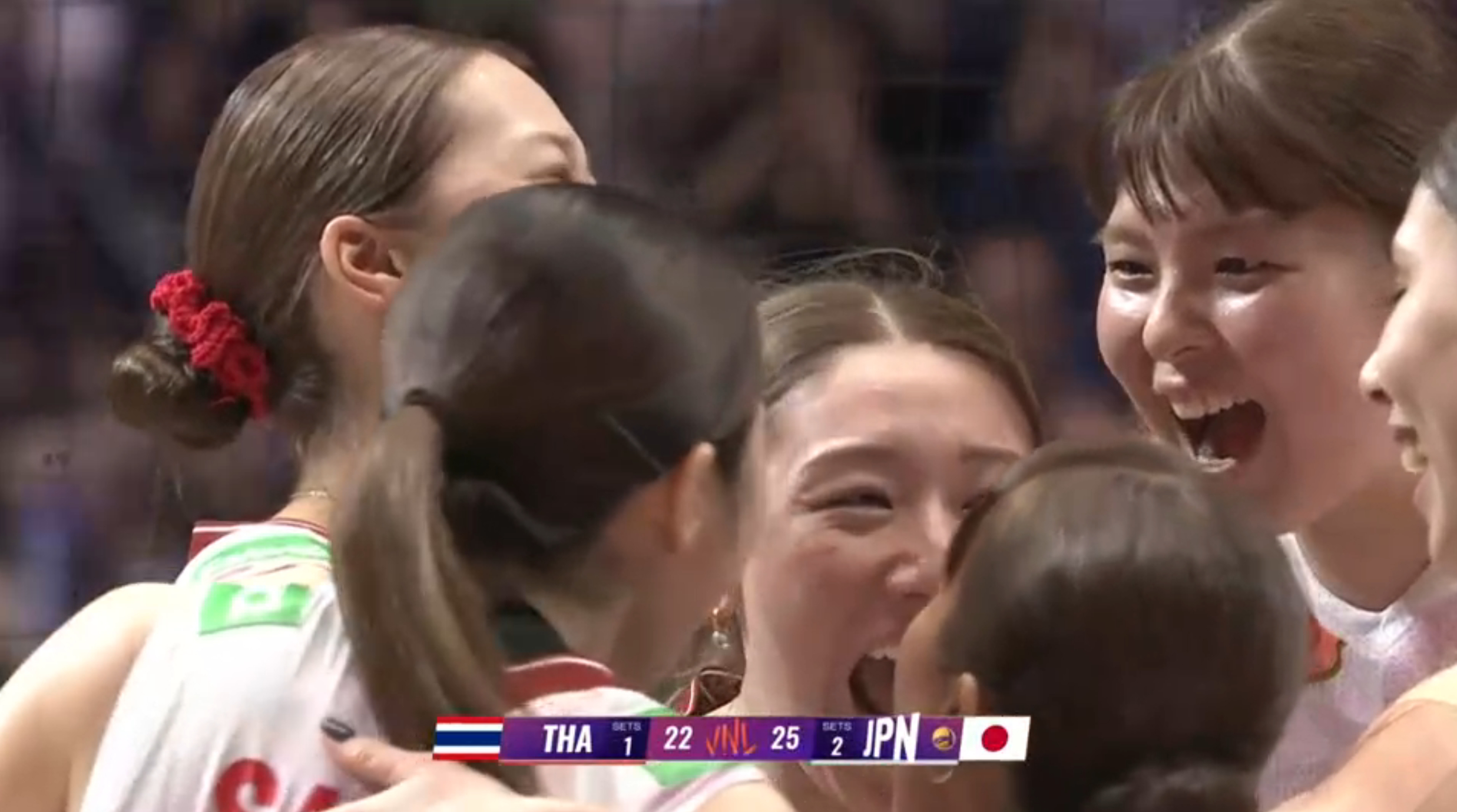 世界女排联赛 【日本3-1泰国】马上转场看瓜女打乌姐 