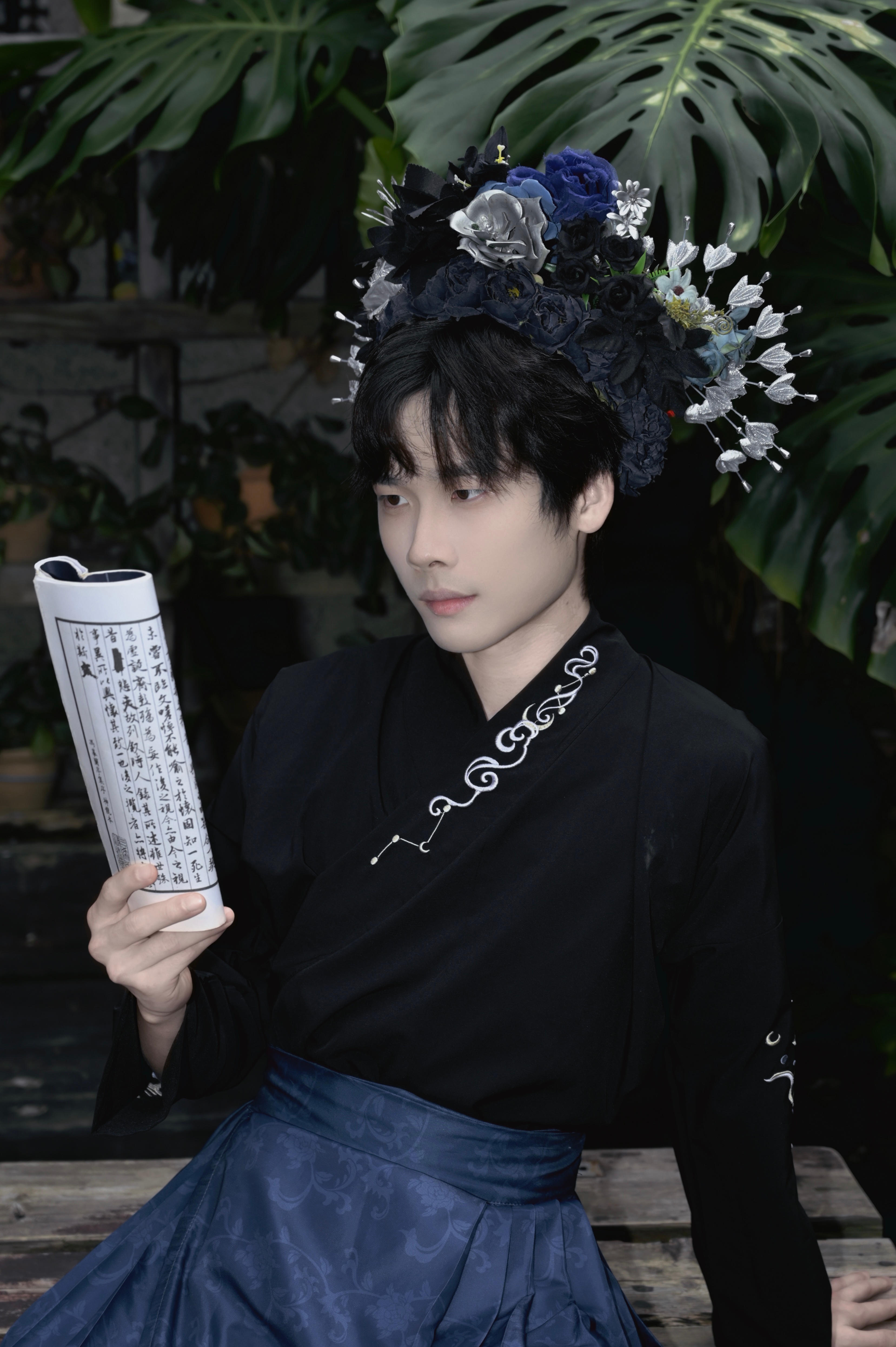 RW侠簪花少年志RW的少年们和头簪也很配哦！超级帅的有木有！ ​​​