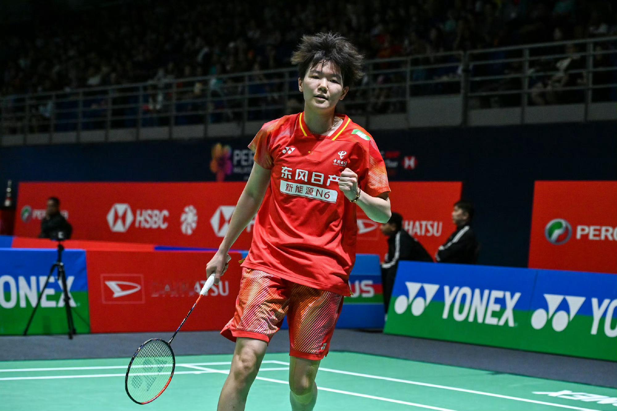 2026年中国羽毛球大师赛 韩千禧21-10, 21-9用时29分钟速胜白驭珀晋