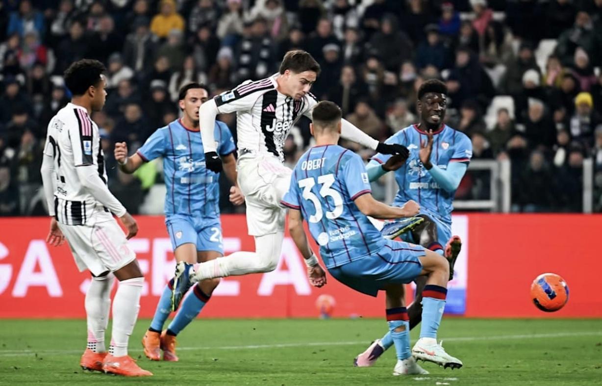 伊尔迪滋梅开二度弗拉霍维奇伤退尤文主场2:1拿下卡利亚里。欧冠联赛两连胜。👏