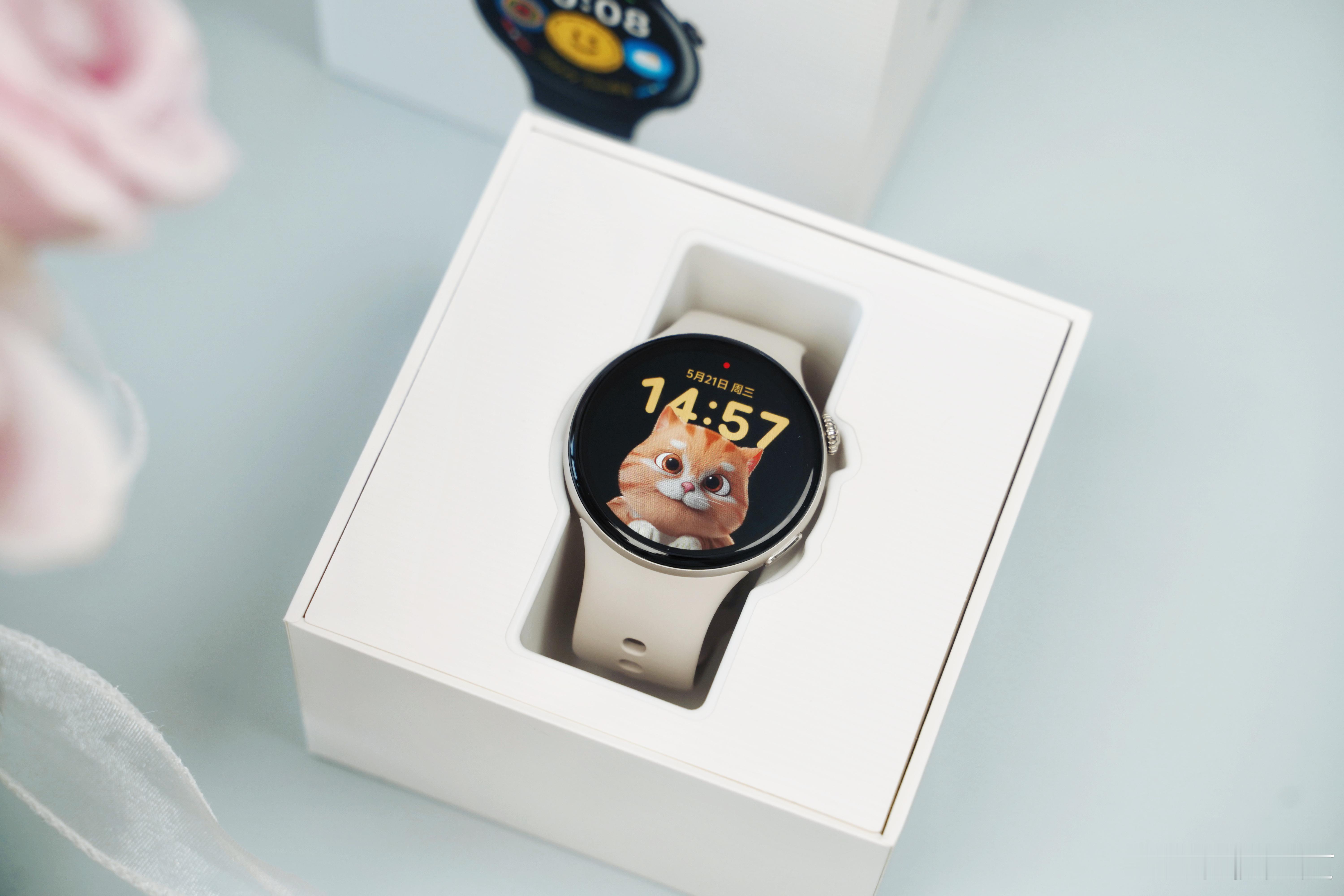 【没收钱，求别夹】iQOO WATCH 5「星垣白」开箱～金属表身只有32g重量