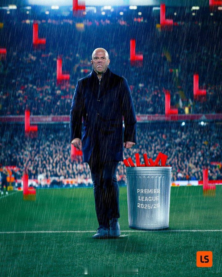 一首《冰雨》送给利物浦，利物浦近7场1胜6负仅3分 利物浦0比3水晶宫 金秋观赛