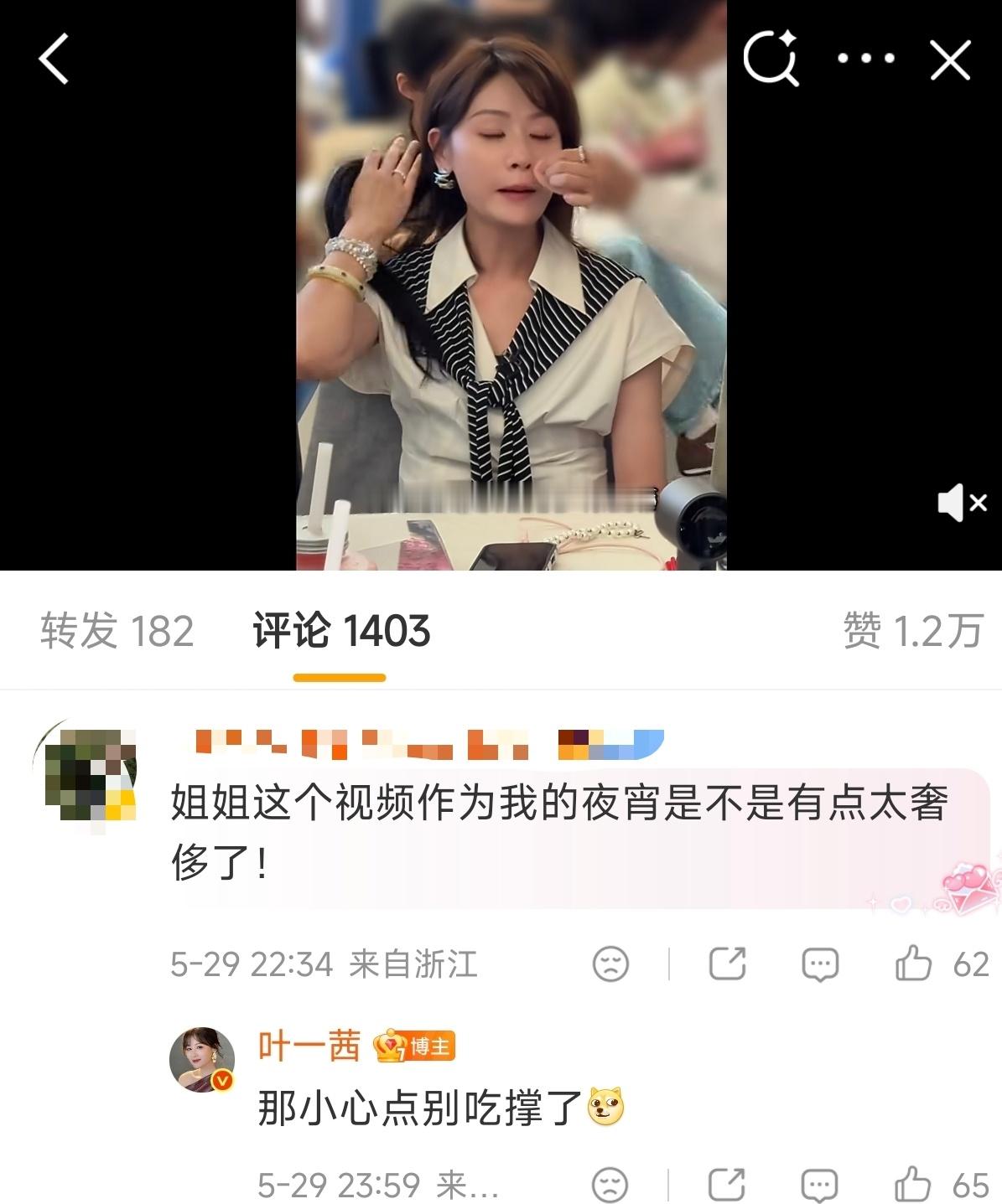 叶一茜三公vlog叶一茜那小心点别吃撑了 半小时超长vlog来袭，粉丝趣味玩梗，