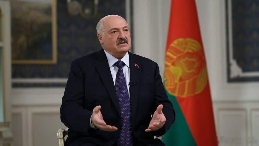 白俄羅斯總統 Alexander Lukashenko 向烏克蘭總統 Volod