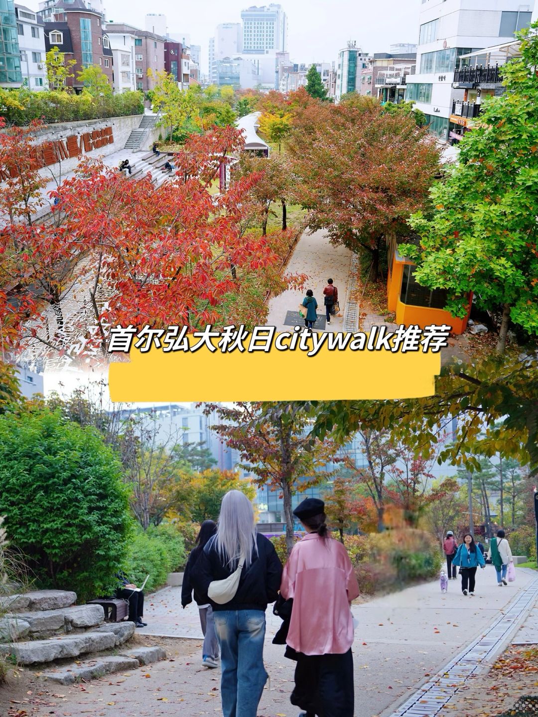 弘大citywalk线路推荐，斑斓秋日拍起来！
