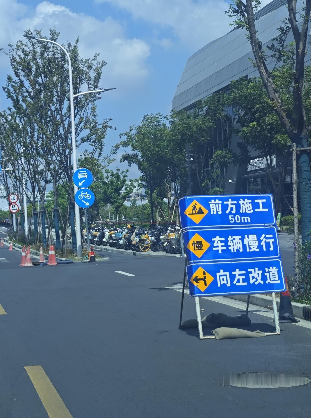 生活在魔都，每时每刻都在接受不达标的城市管理水平。单就这条路来说，开通两年了，有