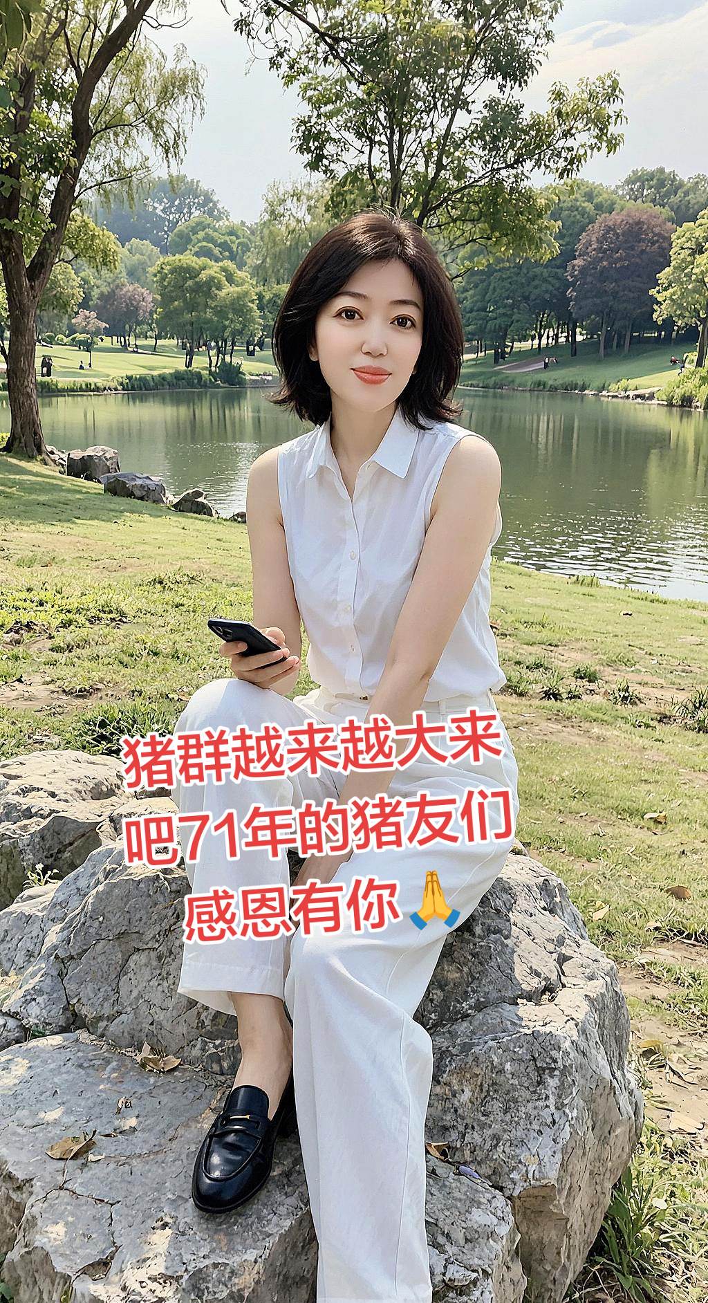 AI湖畔静思 穿搭 穿出自己的风格