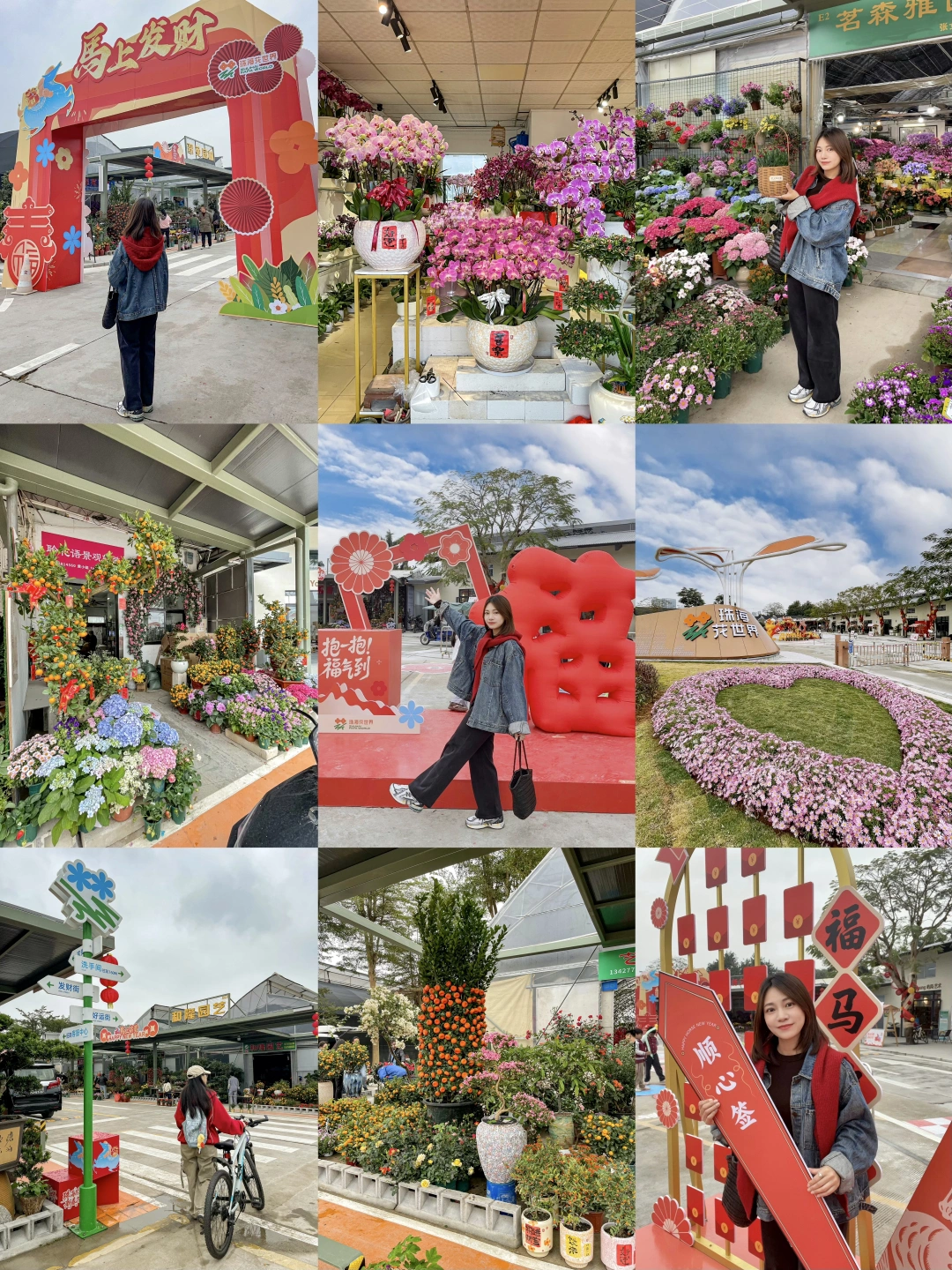 谁想到山姆附近有个这样的花世界呀！