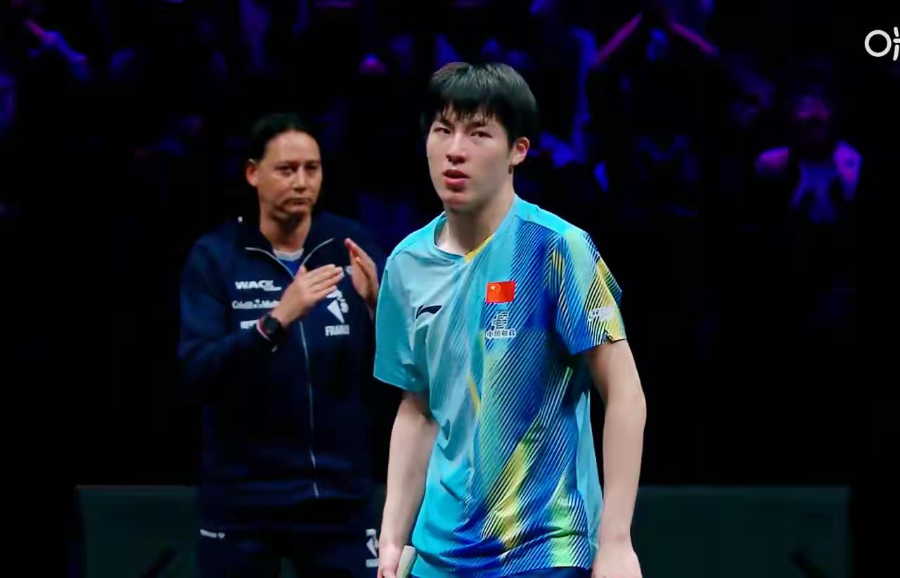 【第四局：温瑞博 7-11 菲利克斯，大比分1-3落后】开局丢分太快，被勒布伦把