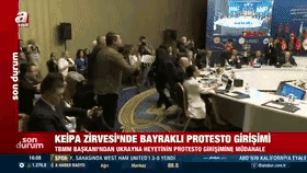 乌克兰议员挑衅并殴打俄罗斯议员！“再捣乱就给我滚蛋”：乌克兰议员扯乌克兰国旗挑衅