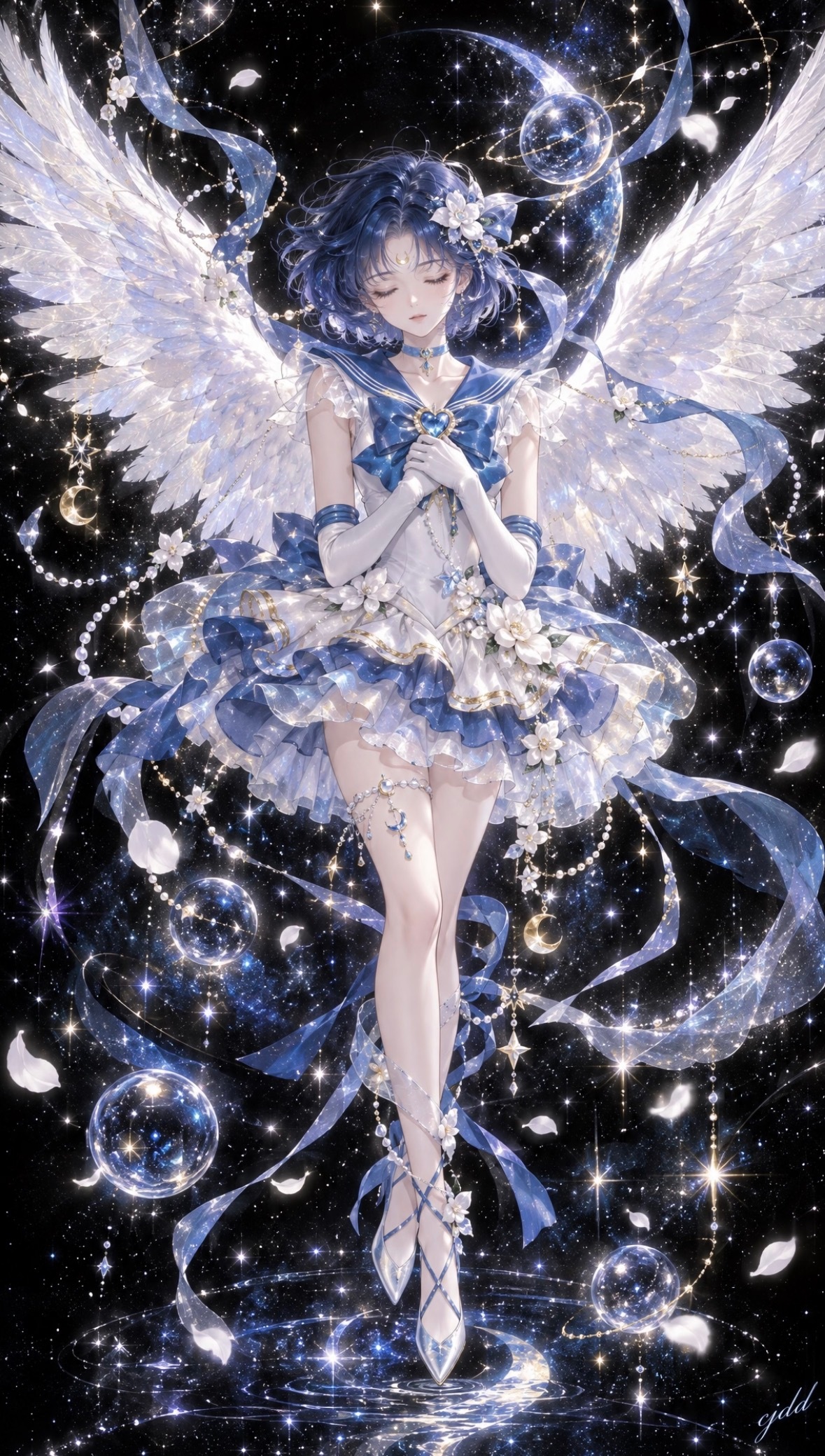 把星河穿在身上，把月亮藏进翅膀！🪽✨动漫追番团美少女战士壁纸