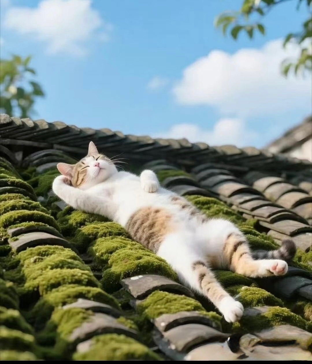 没有提供情绪价值说法，而是成为情绪价值本身。一朵花，一只猫的存在，没给我们提供什