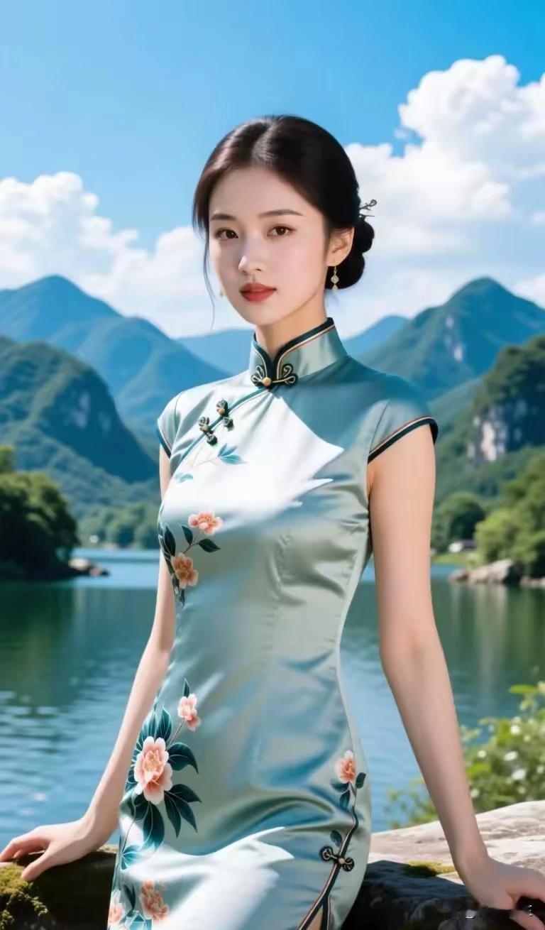 上联：砚中蓄墨云铺纸
  下联：笔落蓝天大写意